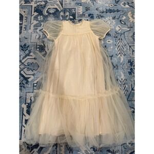 C'era Una Volta Grandmillennial Heirloom Tulle Dress